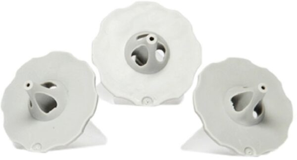 USA MADE 3 pack of Cleanse Right, Patent Pending, Reusable Ear Wax Removal Kit Replacement Tips!