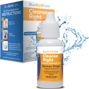 Cleanse Right Ear Wax Drops, USA Made Ear Wax Removal Drops, 1 Bottle of .5OZ, to Remove Earwax Blockages - Safe and Easy to Use Ear Cleaner - Irrigation for Adults and Kids