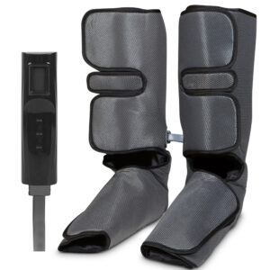 BEC COMPRESSION LEG MASSAGER – Circulation and Advanced Recovery for Legs and Calf Massage, for Leg Muscle Fatigue, Pain Relief, Adjustable Intensity, Sequential Massage Modes