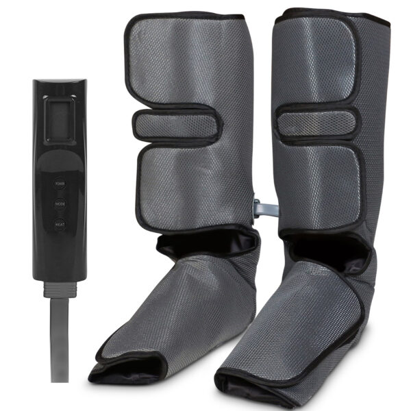 BEC COMPRESSION LEG MASSAGER – Circulation and Advanced Recovery for Legs and Calf Massage, for Leg Muscle Fatigue, Pain Relief, Adjustable Intensity, Sequential Massage Modes